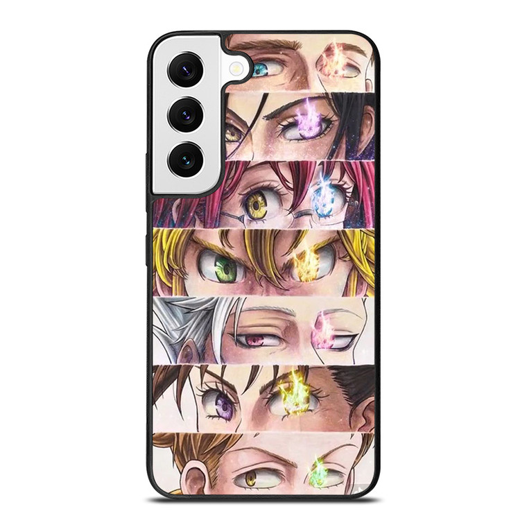 7 SEVEN DEADLY SINS CHARACTER FACES Samsung Galaxy S22 Case