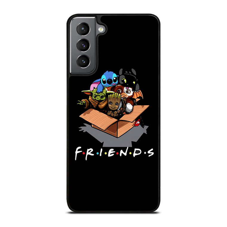 FRIENDS BABY YODA GROOT STITCH TOOTHLESS Samsung Galaxy S21 Ultra Case