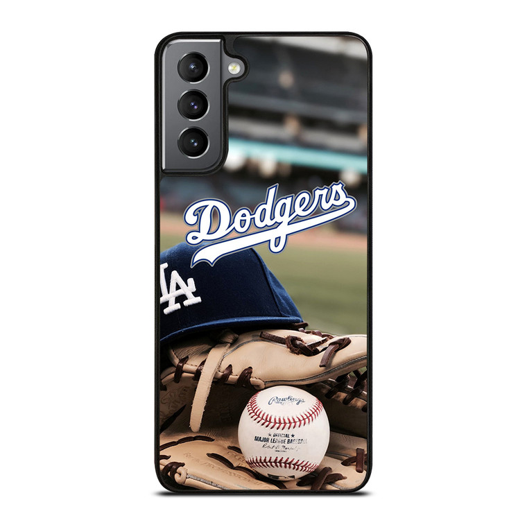 LA DODGERS COOL BASEBALL LOGO Samsung Galaxy S21 Ultra Case