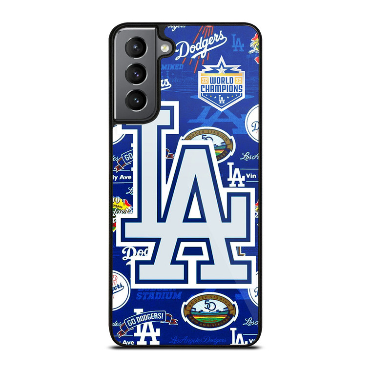 LA DODGERS LOGO 2 Samsung Galaxy S21 Ultra Case