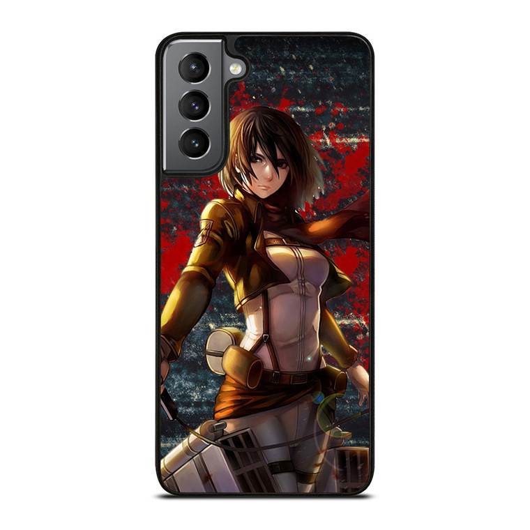 MIKASA ATTACK ON TITAN Samsung Galaxy S21 Ultra Case