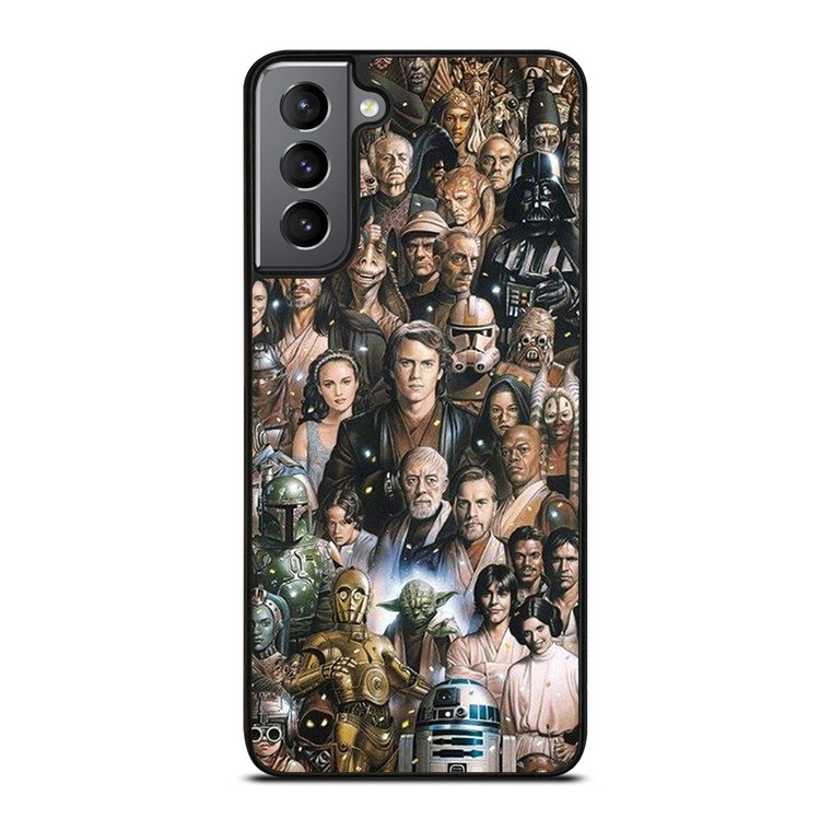 STAR WARS CHARACTERS ART Samsung Galaxy S21 Ultra Case