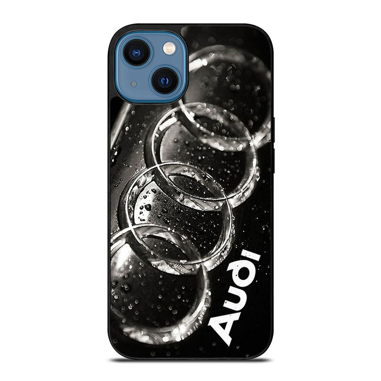 AUDI LOGO AFTER RAIN iPhone 14 Case
