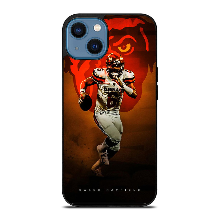 BAKER MAYFIELD CLEVELAND BROWNS iPhone 14 Case