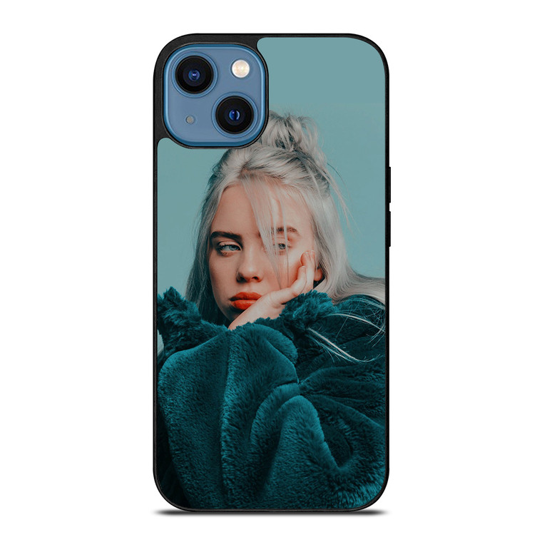 BILLIE EILISH GREEN FUR JACKET iPhone 14 Case