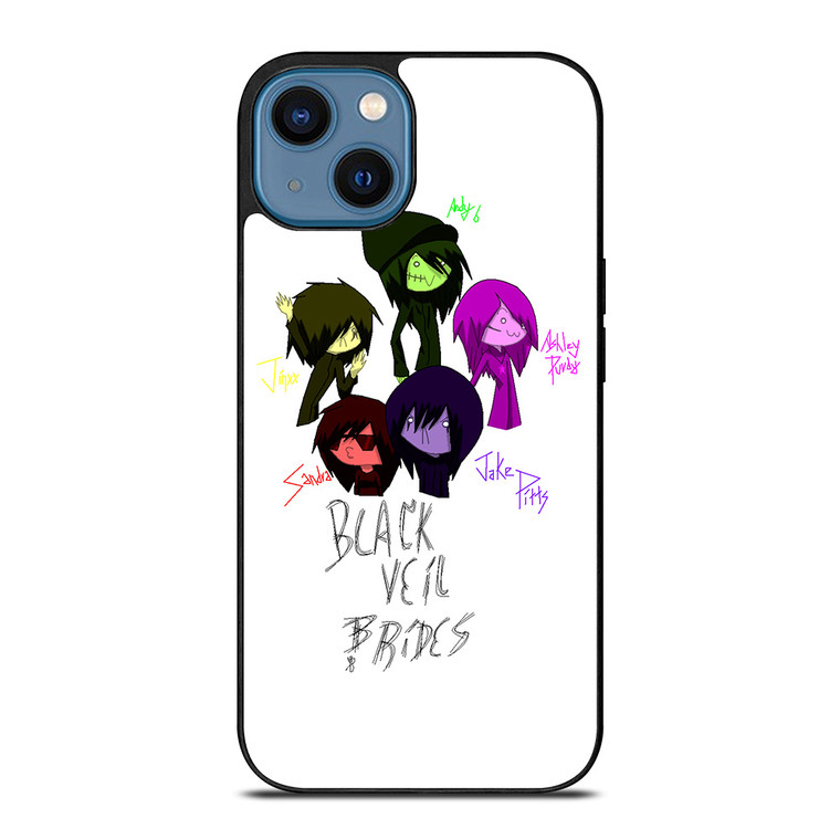 BLACK VEIL BRIDES ANIM iPhone 14 Case