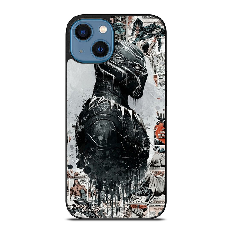 BLACKPANTHER COLLAGE COMIC iPhone 14 Case