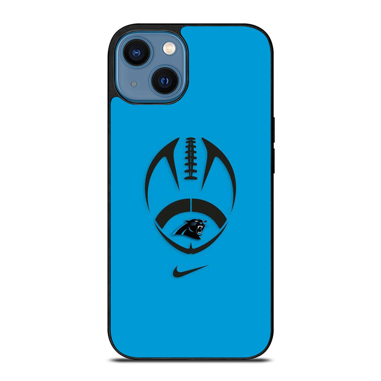 CAROLINA PANTHERS BLUE LOGO iPhone 14 Case