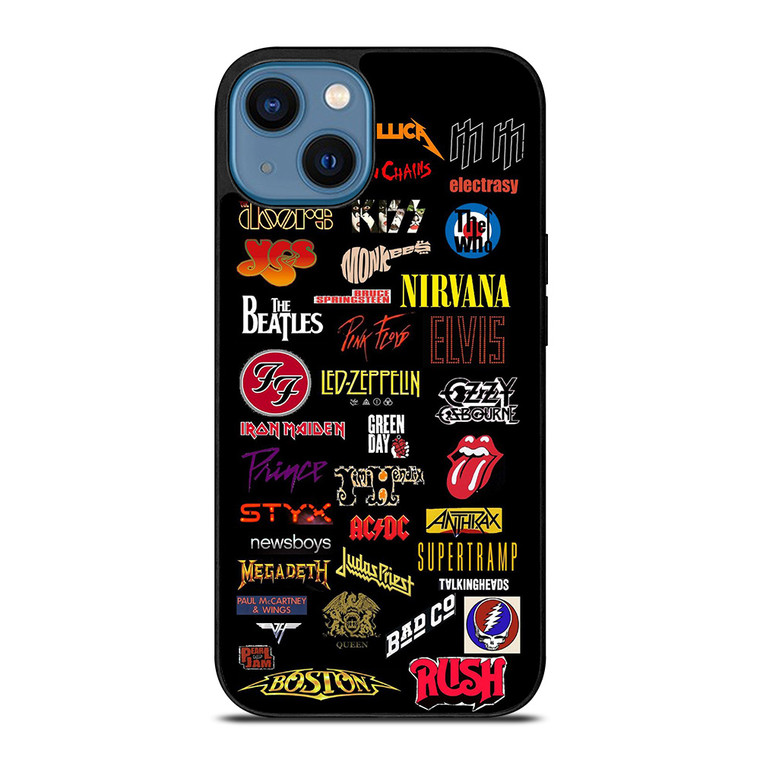 CLASSIC ROCK BAND LOGO iPhone 14 Case CLASSIC ROCK BAND LOGO iPhone 14 Case
