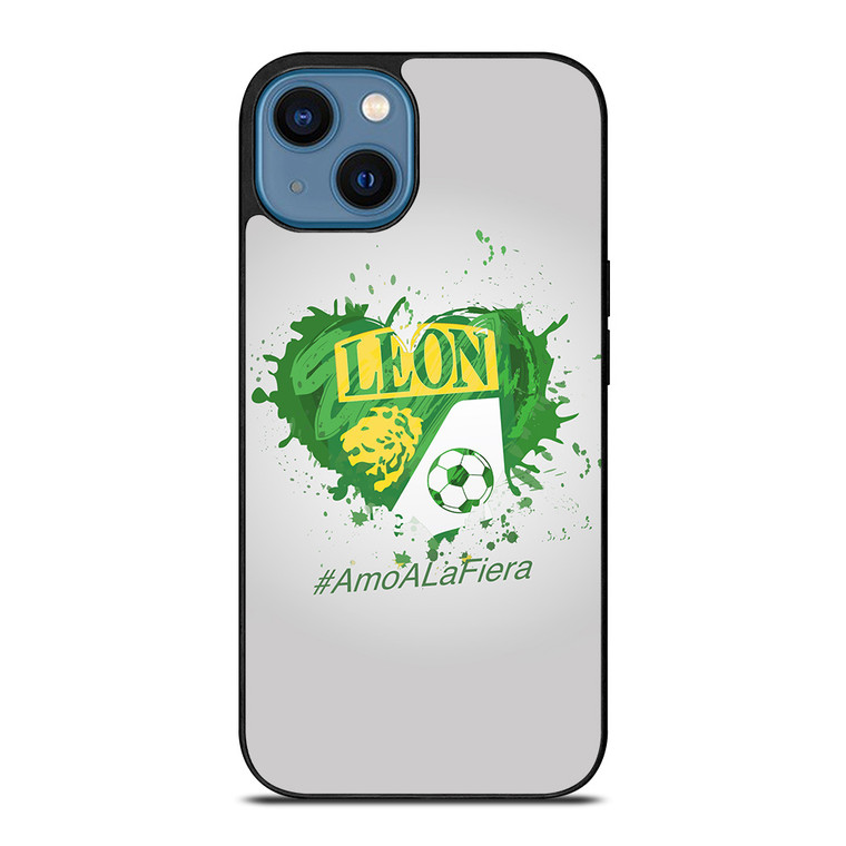 CLUB LEON FOOTBALL LOVE iPhone 14 Case