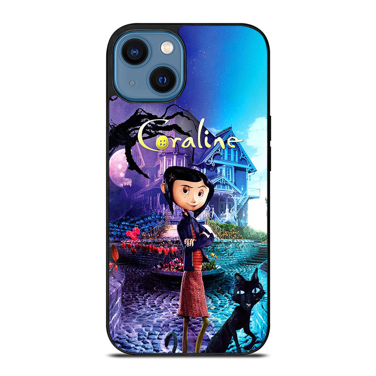 CORALINE CARTOON 2 iPhone 14 Case