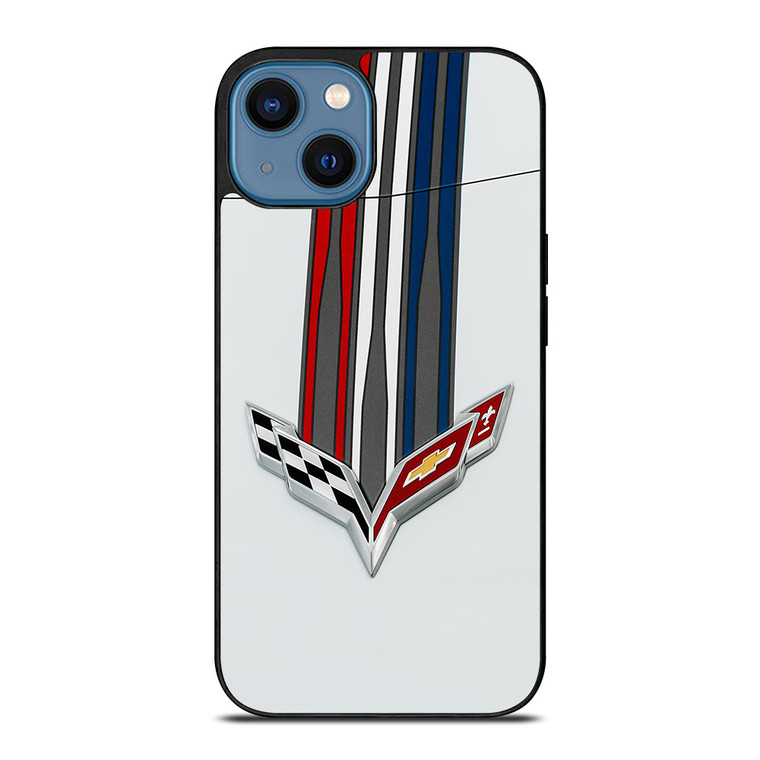 CORVETTE WHITE iPhone 14 Case