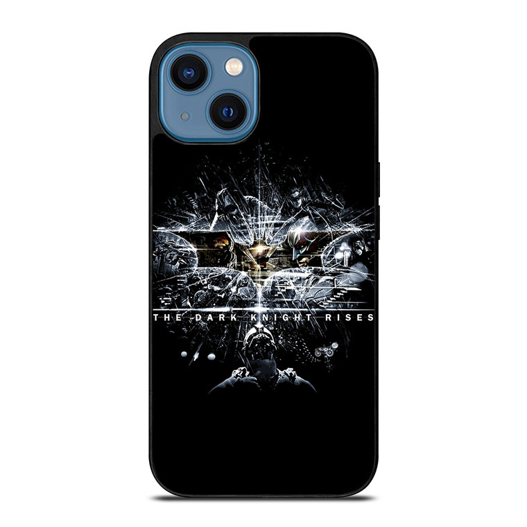 CRACKED OUT GLASS BATMAN THE DARK KNIGHT 1 iPhone 14 Case