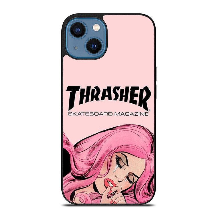 CRYING GIRL THRASHER iPhone 14 Case