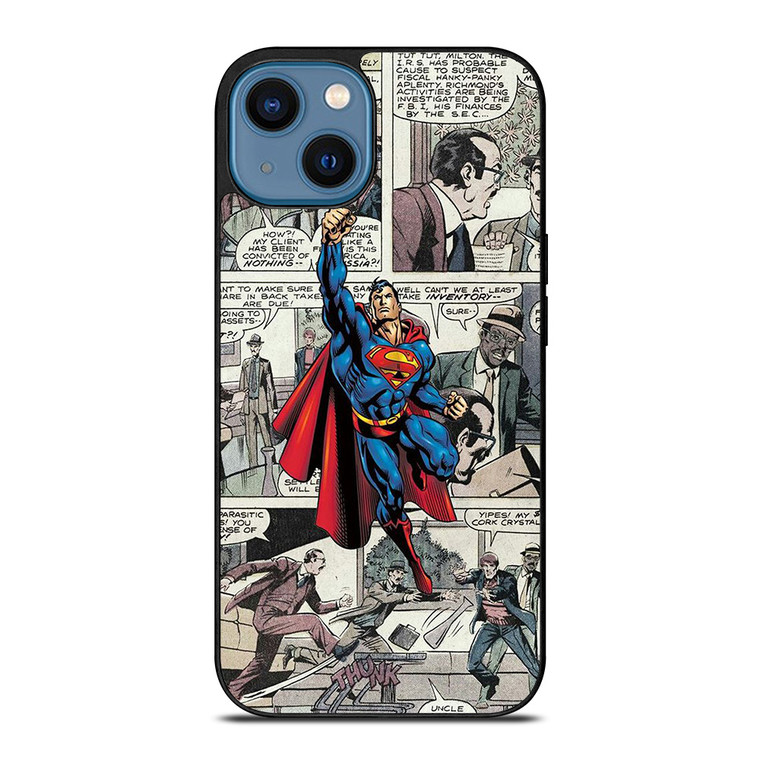 DC SUPERMAN COMIC CLASSIC iPhone 14 Case DC SUPERMAN COMIC CLASSIC iPhone 14 Case
