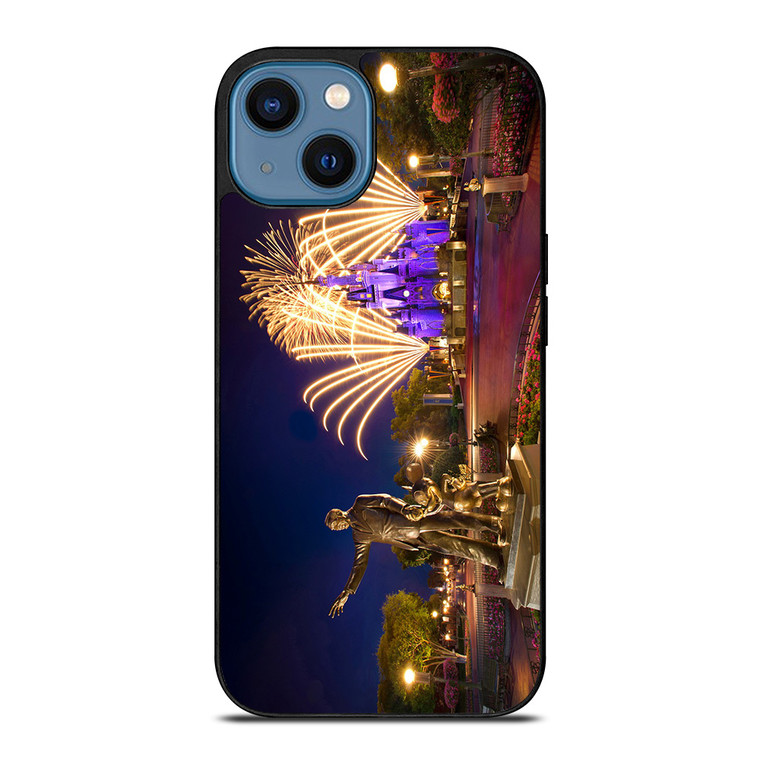 DISNEY CASTLE WALT FIREWORK iPhone 14 Case