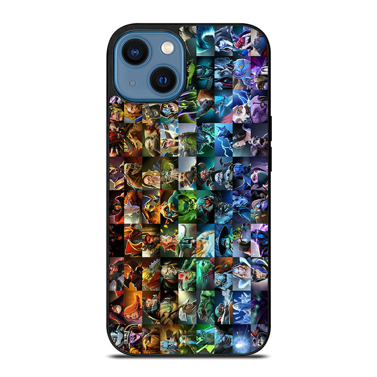 DOTA GAME ALL CHARACTER iPhone 14 Case