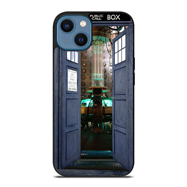 DR. WHO TARDIS OPEN THE DOOR iPhone 14 Case