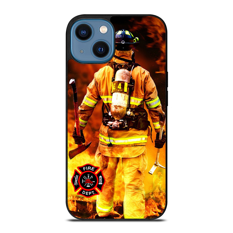 FIREFIGHTER FIREMAN DEPARTMENT iPhone 14 Case