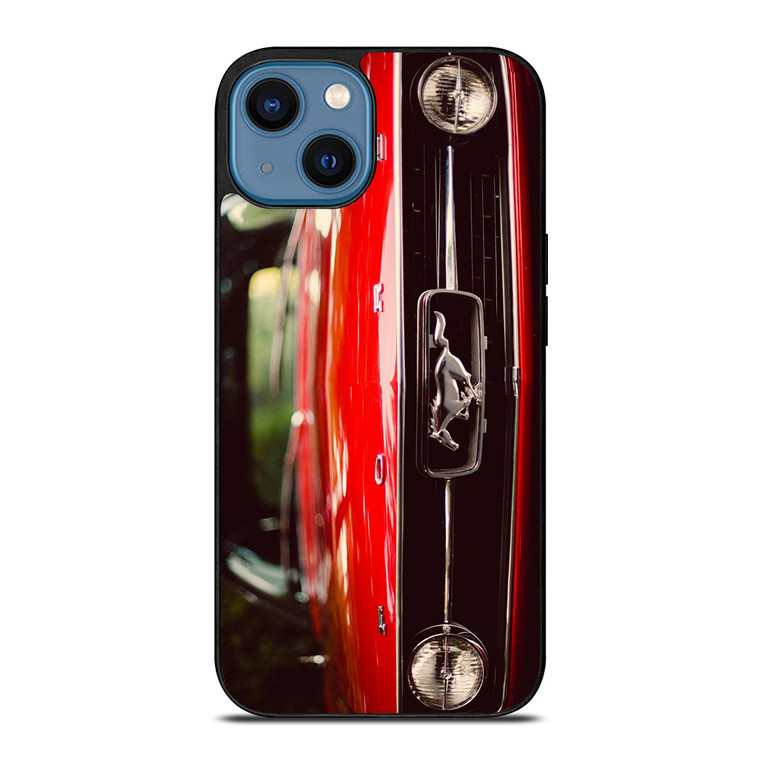 FORD MUSTANG FRONT LOGO iPhone 14 Case FORD MUSTANG FRONT LOGO iPhone 14 Case