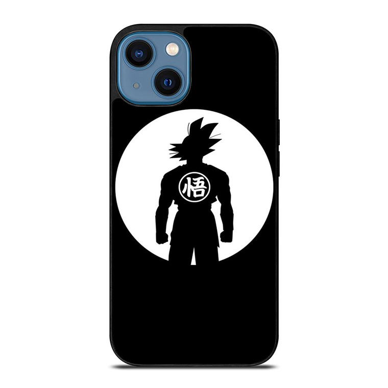 GOKU DRAGON BALL BLACK WHITE iPhone 14 Case GOKU DRAGON BALL BLACK WHITE iPhone 14 Case
