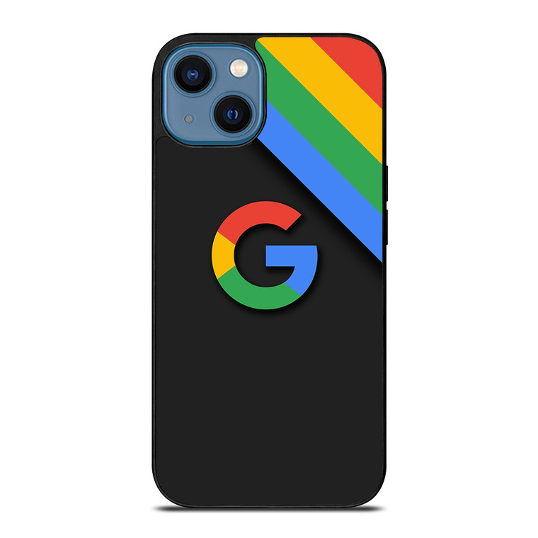 GOOGLE LOGO STRIPE iPhone 14 Case