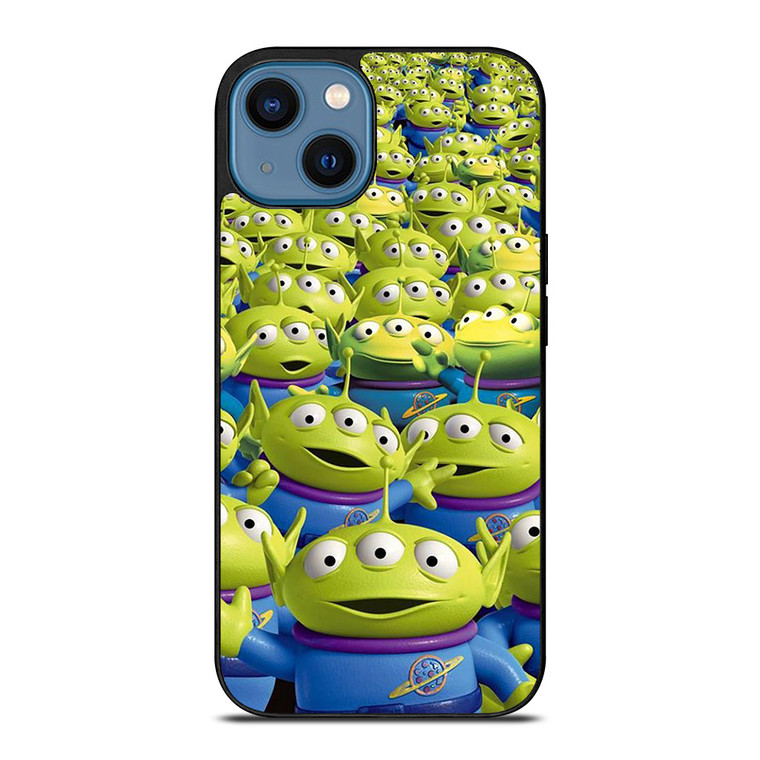 GREEN ALIEN TOY STORY iPhone 14 Case