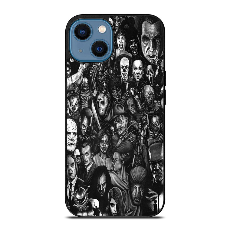 HALLOWEEN HORROR SCARY MOVIE iPhone 14 Case