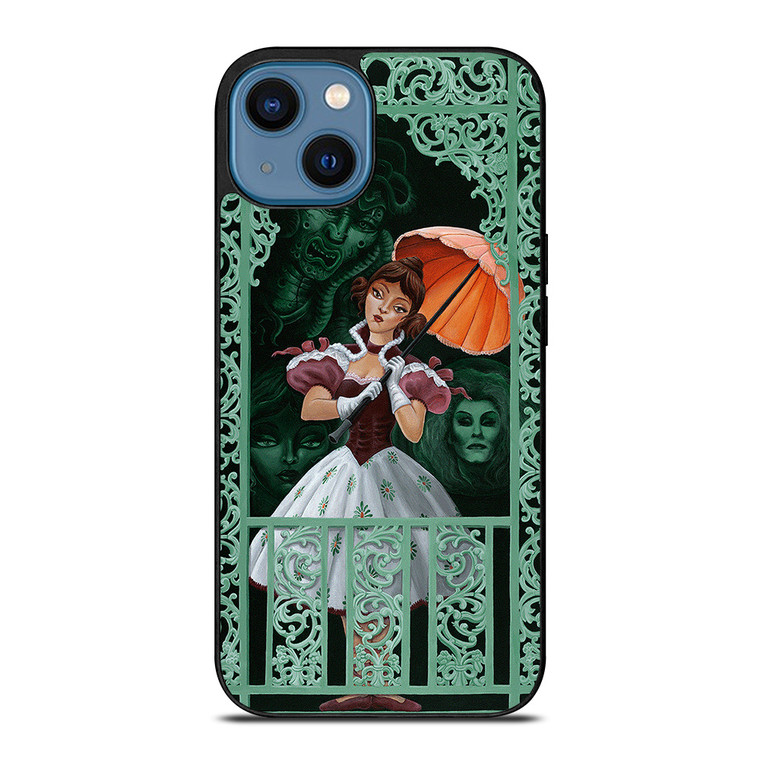 HAUNTED MANSION STRETCHING iPhone 14 Case