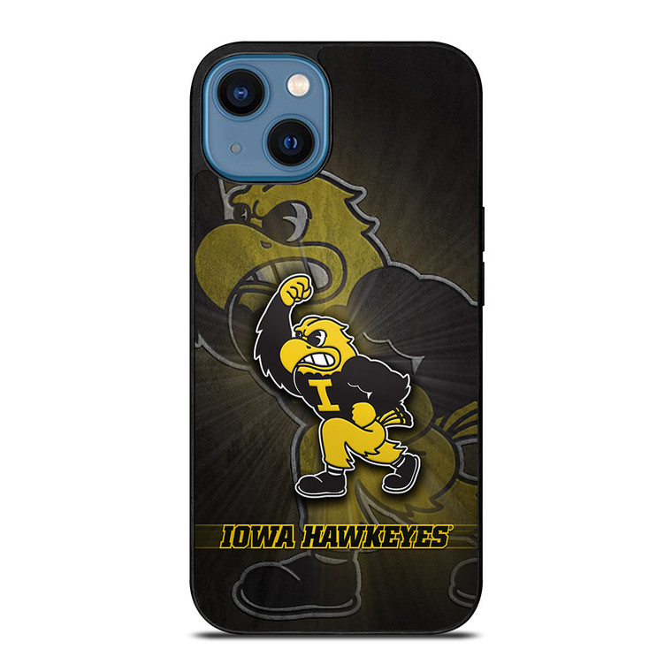 IOWA HAWKEYES FOOT BALL iPhone 14 Case