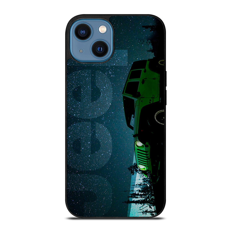 JEEP I LOVE STARRY NIGHTS iPhone 14 Case