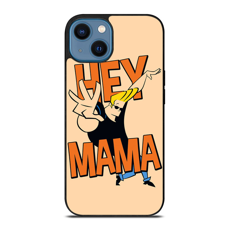 JOHNNY BRAVO HEY MAMA iPhone 14 Case