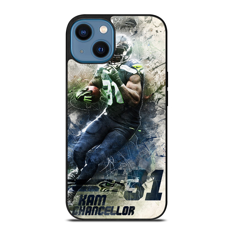 KAM CHANCELLOR SEATTLE SEAHAWKS NEW-iPHONE 8 PLUS iPhone 14 Case