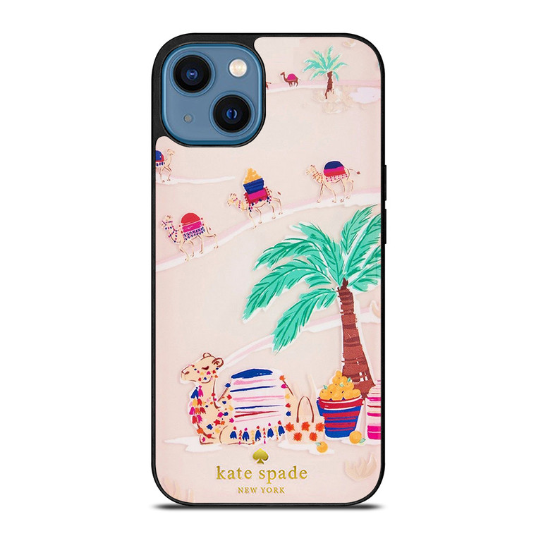 KATE SPADE DESERT CAMEL iPhone 14 Case