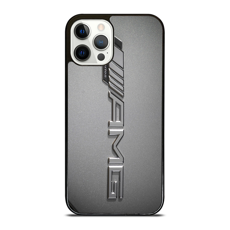 MERCEDES AMG LOGO CHROME EMBLEM iPhone 12 Pro Case