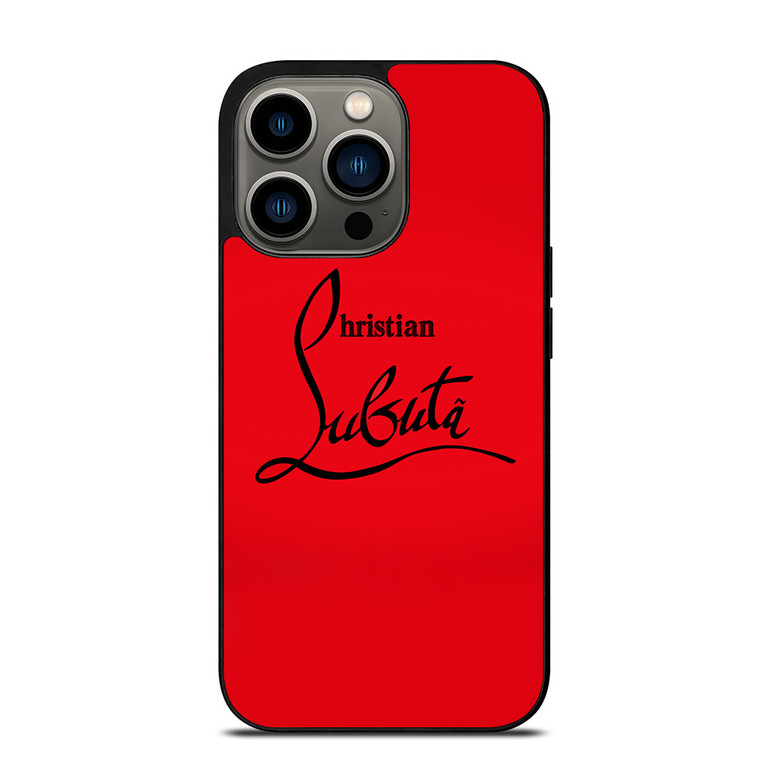 LOUBOUTIN LOGO iPhone 13 Pro Case