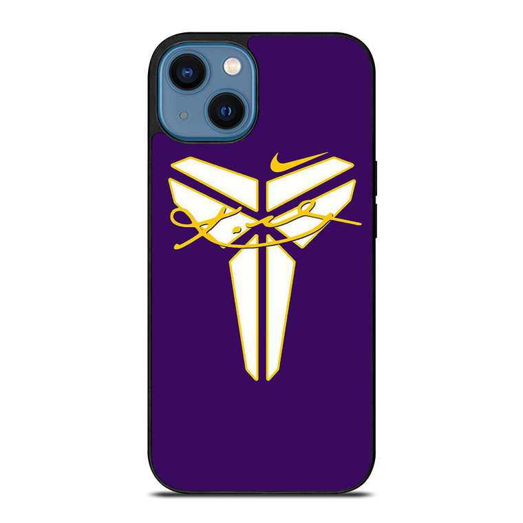 KOBE BRYANT NIKE A.K.A BLACK MAMBA iPhone 14 Case