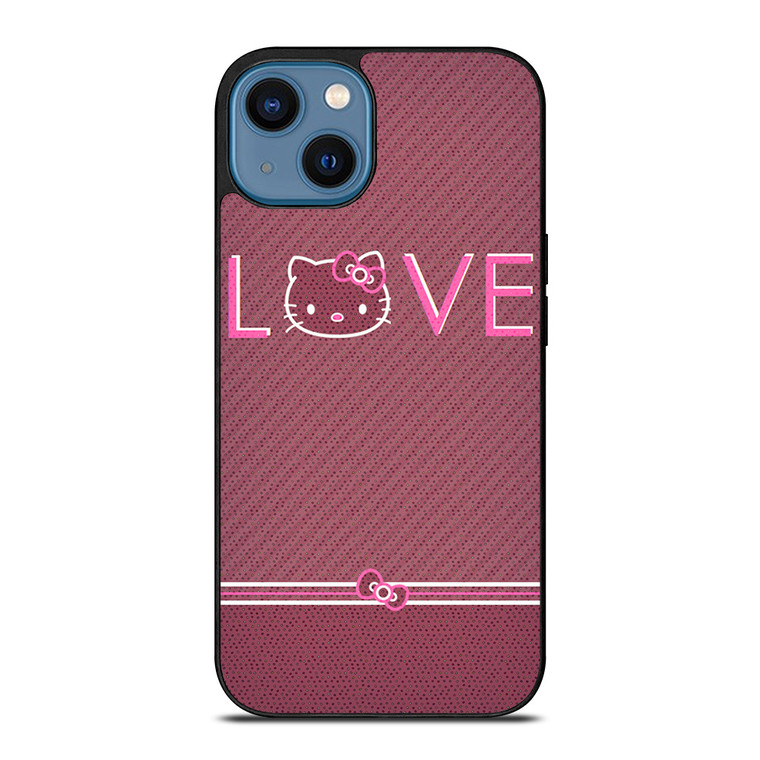 LOVE HELLO KITTY iPhone 14 Case