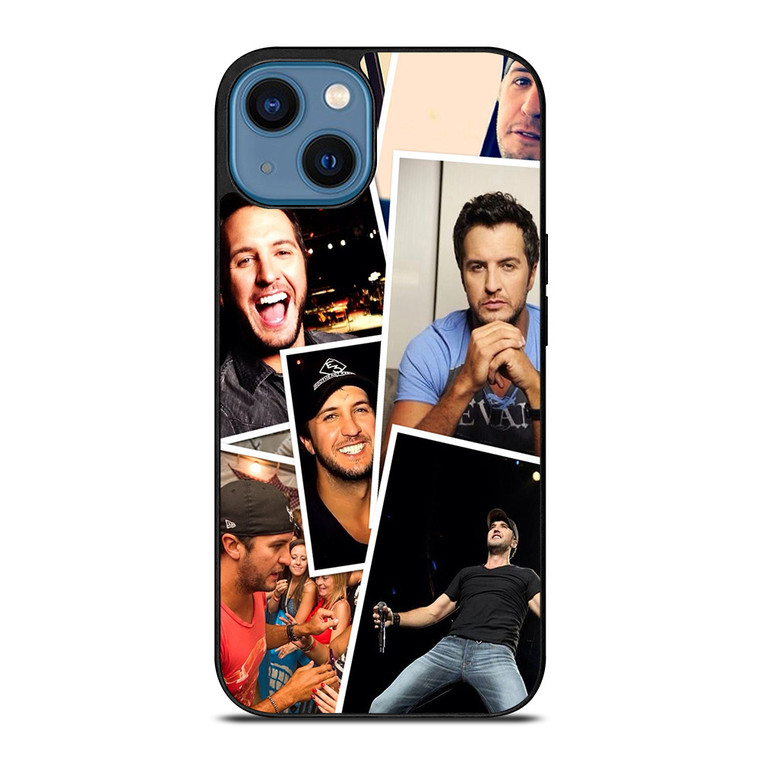 LUKE BRYAN COLLAGE iPhone 14 Case