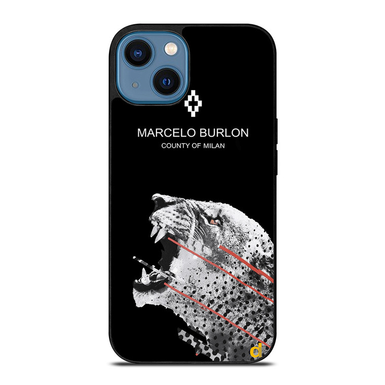 MARCELO BURLON TIGER 2 iPhone 14 Case
