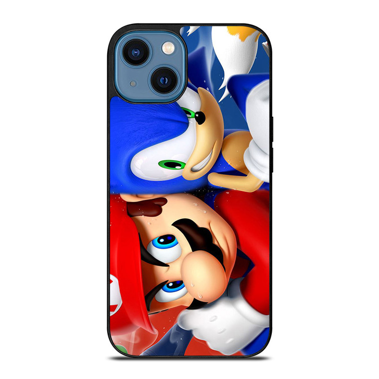 MARIO VS SONIC iPhone 14 Case