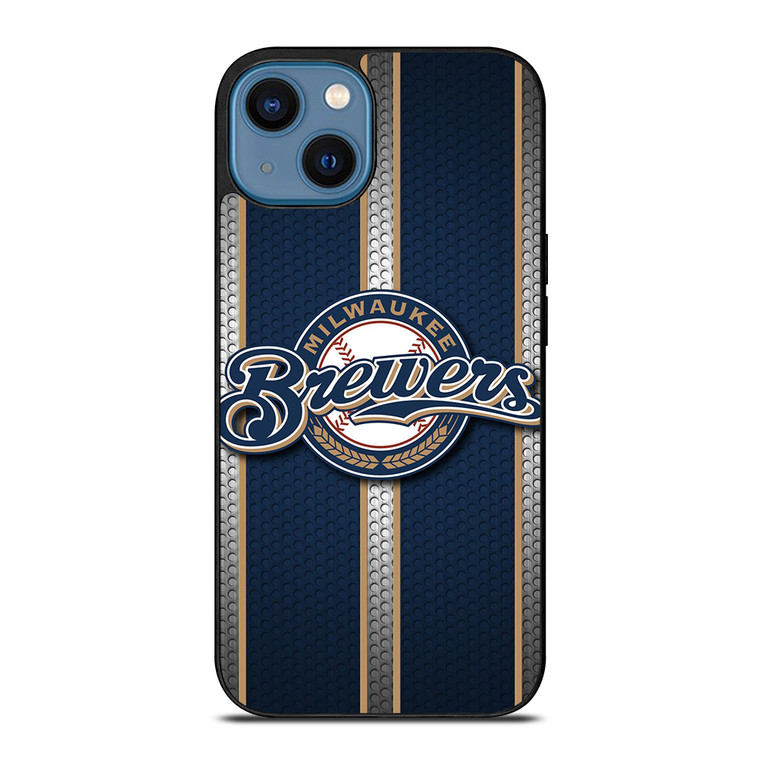 MILWAUKEE BREWERS MLB NEW LOGO iPhone 14 Case