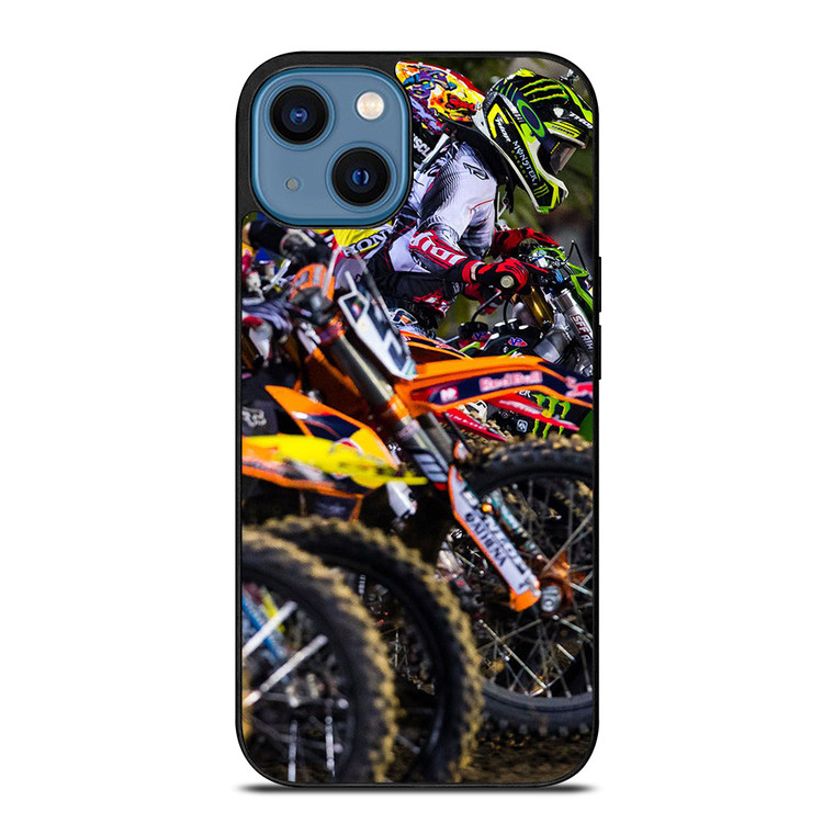 MOTOCROSS BIKES iPhone 14 Case