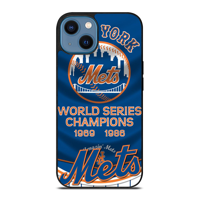 NEW YORK METS WORLD SERIES iPhone 14 Case