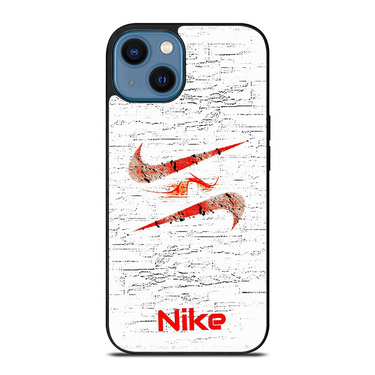 NIKE WALL PATTERN iPhone 14 Case NIKE WALL PATTERN iPhone 14 Case