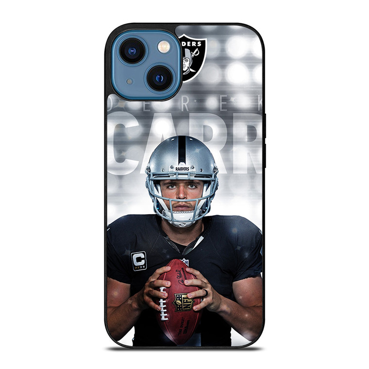 OAKLAND RAIDERS DEREK CARR iPhone 14 Case