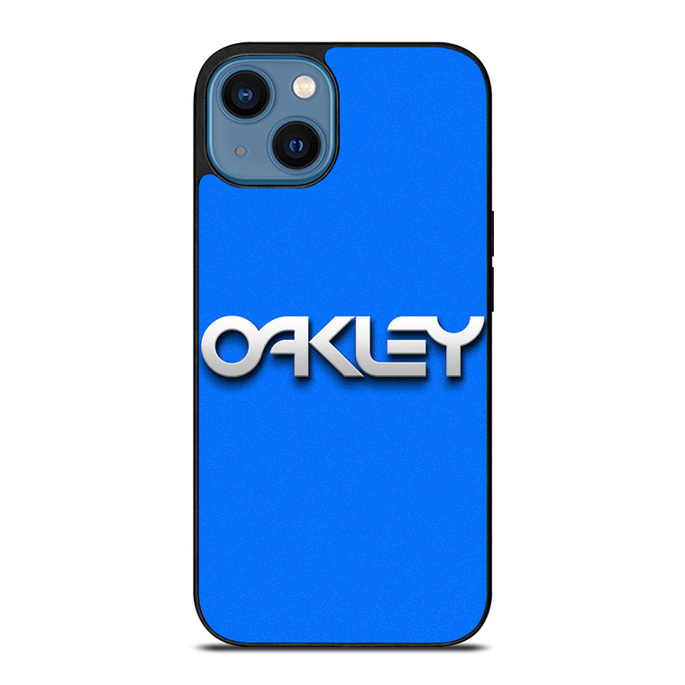 OAKLEY LOGO BLUE SOLID iPhone 14 Case OAKLEY LOGO BLUE SOLID iPhone 14 Case