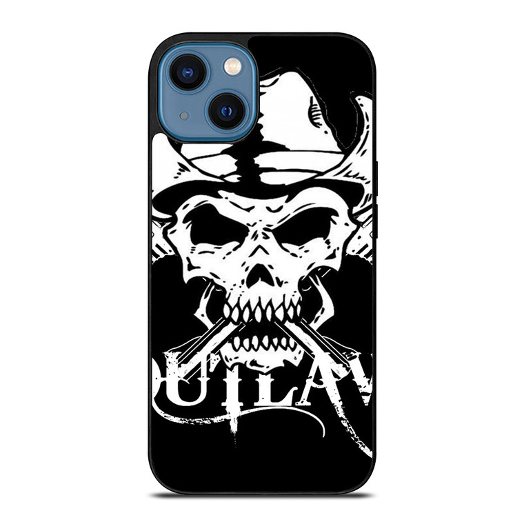 OUTLAW SKULL LOGO iPhone 14 Case