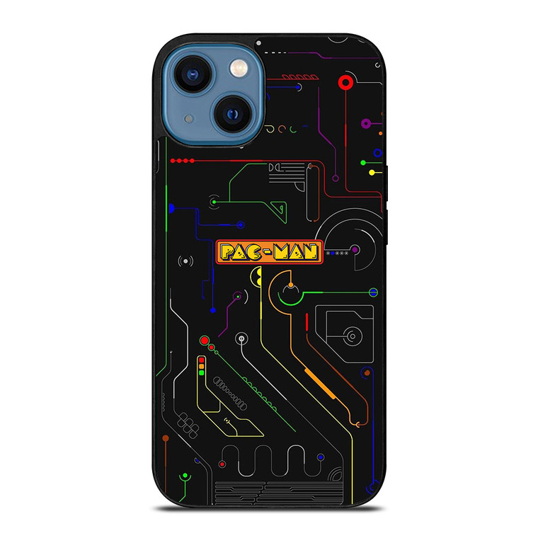 PAC MAN CIRCUIT ENGINE iPhone 14 Case