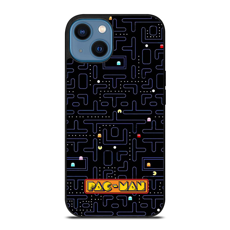 PAC MAN MAP BATTLE iPhone 14 Case